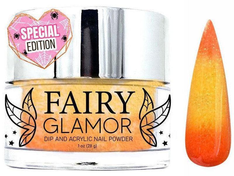 Orange-Thermal (Color Changer)-Dip-Nail-Powder-Candy Corn-Fairy-Glamor