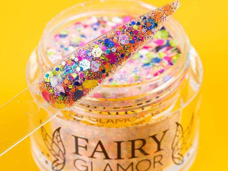 Pink-Glitter-Dip-Nail-Powder-Hula Girl-Fairy-Glamor