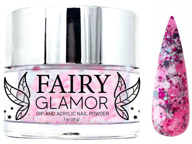 Pink-Glitter-Dip-Nail-Powder-Kitty Ear Headset-Fairy-Glamor