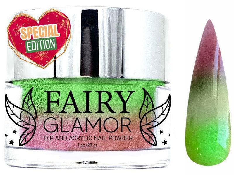 Red-Thermal (Color Changer)-Dip-Nail-Powder-Two Faced-Fairy-Glamor