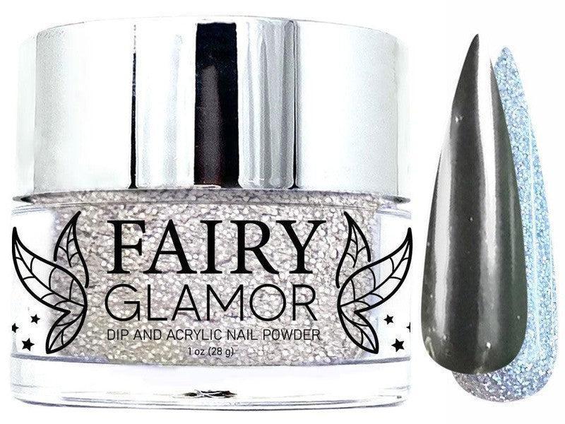 Silver-Mirror-Dip-Nail-Powder-Luxury Slippers-Fairy-Glamor