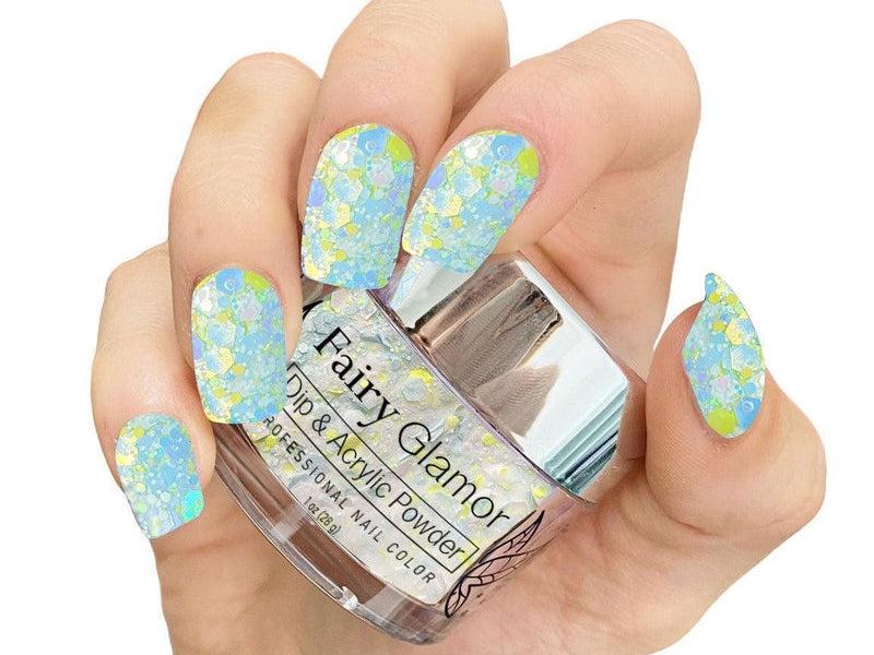 Blue-Glitter-Dip-Nail-Powder-Easter Lily-Fairy-Glamor