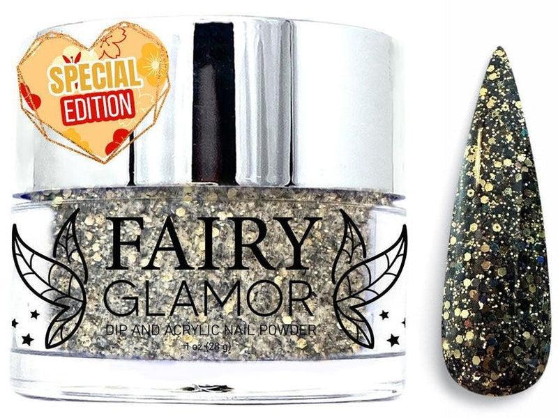 Gold-Glitter-Dip-Nail-Powder-New Year's Party-Fairy-Glamor