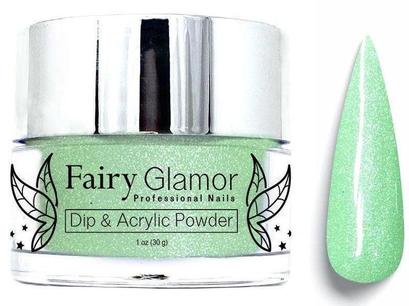 Green-Glitter-Dip-Nail-Powder-Mint Patty-Fairy-Glamor