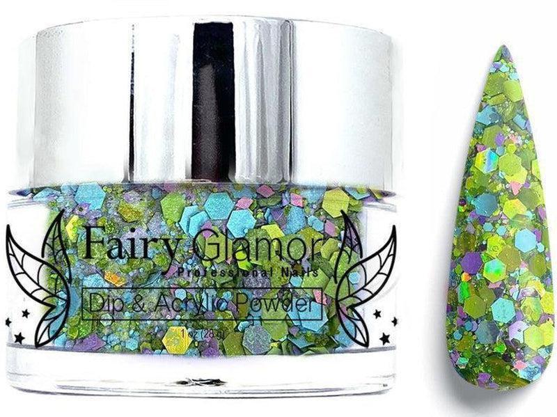 Green-Glitter-Dip-Nail-Powder-Poison Ivy-Fairy-Glamor