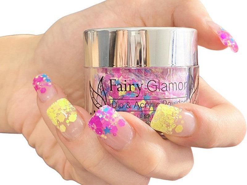 Pink-Glitter-Dip-Nail-Powder-Popstar-Fairy-Glamor