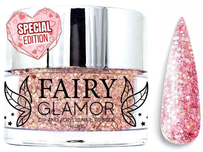 Pink-Glitter-Dip-Nail-Powder-Secret Admirer-Fairy-Glamor