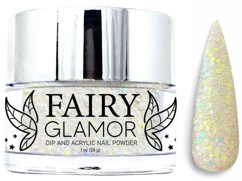 Yellow-Glitter-Dip-Nail-Powder-Café Cute-Fairy-Glamor